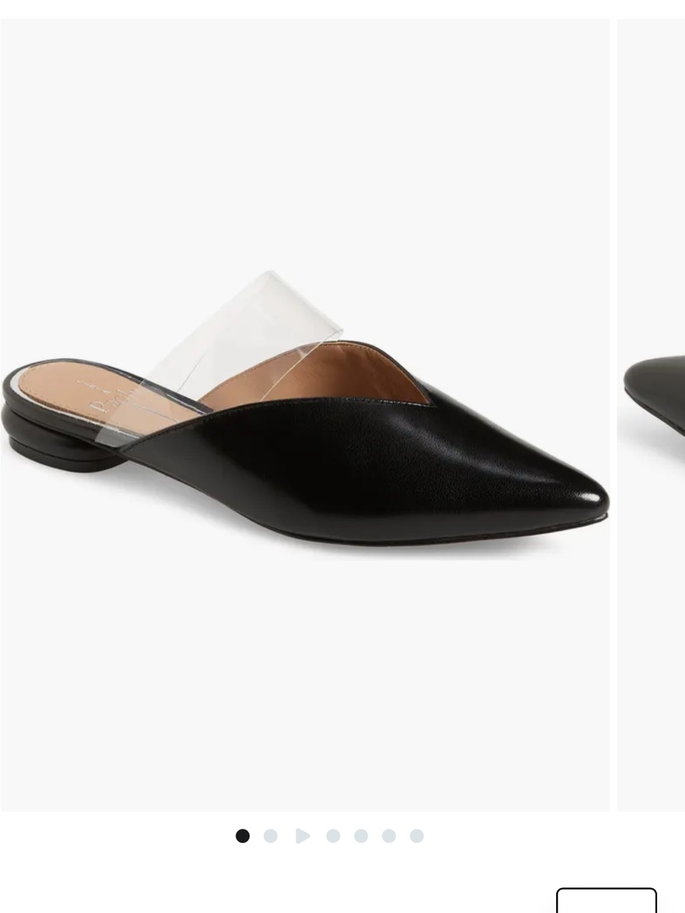 Linea Paolo Abril Pointed Toe Mule sz. 8.5